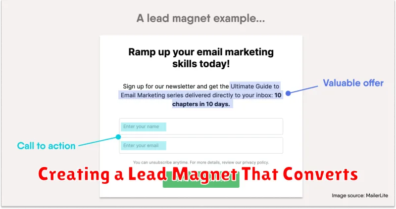 Creating a Lead Magnet That Converts